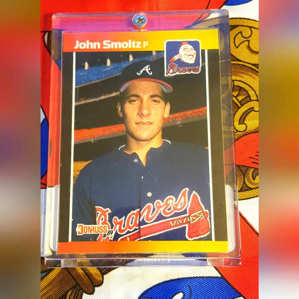 john smoltz rookie